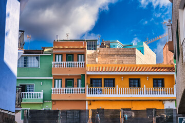 Wall Mural - Puerto Santiago by the Atlantic ovean on Tenerife