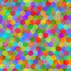 Canvas Print - vector trendy low poly seamless pattern. camouflage polygonal background