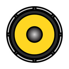 Canvas Print - Loudspeaker Icon