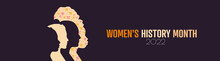 Women's History Month 2022 Banner.