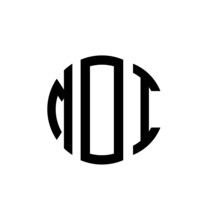 MDI Letter Logo Design. MDI Modern Letter Logo With Black Background. MDI Creative  Letter Logo. Simple And Modern Letter MDI Logo Template, MDI Circle Letter Logo Design With Circle Shape. MDI  