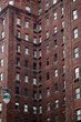 Red brick building typical of New York streets