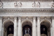 Facade of the monumental New York Library