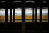 Fototapeta Boho - Typical architecture of New York subway stations