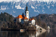 Bleder See in Slowenien (Bled)