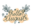 phrase of hello august