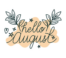 Phrase Of Hello August