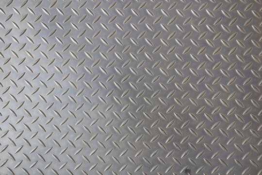 The pattern texture of the metal plate for anti-slip texture purpose.