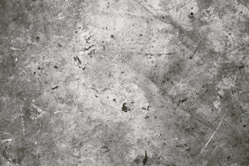 Wall Mural - Dirty Grunge Scratch Concrete Black and White Texture. Dusty Ground Pattern for Background.