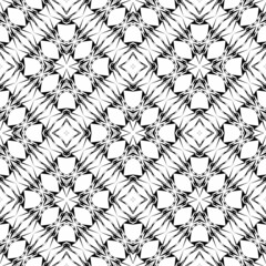 Geometric seamless pattern, ornament, fashion print, decorative texture.