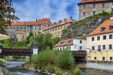 Wall Mural - Cesky Krumlov castle, Czech republic