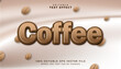 © Farhad - 3D Coffee text effect - Editable text effect