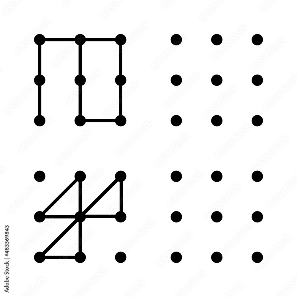 Educational game for children. Drawing kids activity. Handwriting practice. Vector illustration. 