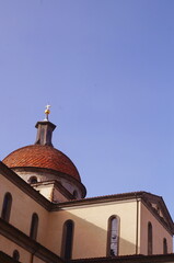 Poster - Dome of the church of Santo Spirito in Florence, Italy