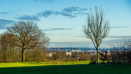 Wall Mural - Panoramic view of city of Dortmund