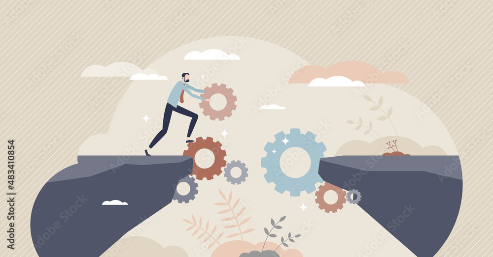 Bridging the gap using business technology and automation tiny person ...