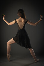 Assymetrical Ballet Pose