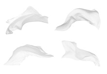 White Cloth Fabric Textile Wind Silk Wave Background Fashion Satin Motion Drapery Scarf Flying Chiffon Veil