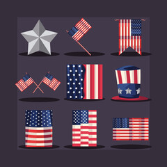 Sticker - nine president day items