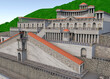 Temple of the Goddess Fortuna Primigenia - Palestrina  - 3D