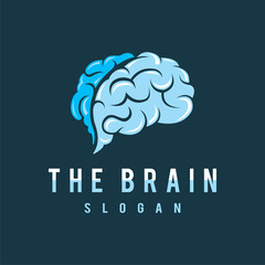 Sticker - Brain logo with modern concept