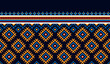 © 7AM - Geometric ethnic oriental pattern background. Design for texture, wrapping, clothing, batik, fabric, wallpaper and background. Pattern embroidery design.