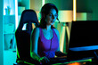 © Andrey Popov - Online Player Woman In Headset