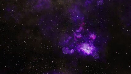 pink and purple galaxy nebula and stars.
