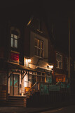 Fototapeta Na drzwi - houses in the night