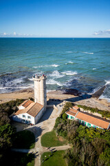 Poster - Whale lighthouse - Phare des baleines - in Re island