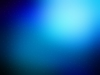 Wall Mural - Small shiny dust flying on deep blue space empty background. 