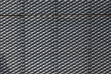 harmonic pattern of metal grid