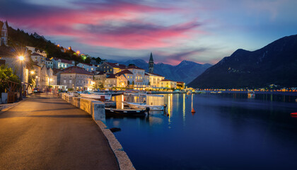 Wall Mural - Historic city of Perast