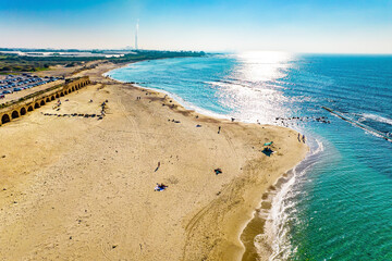 Poster -  Mediterranean sea beach