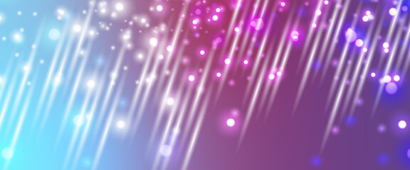 Wall Mural - space background with light stripes, galaxy with realistic nebula and lots of shining stars. infinit