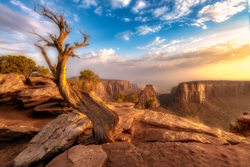 Sticker - Sunrise at the Colorado National Monument Grand Junction Colorado