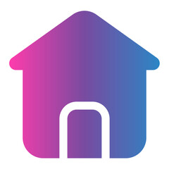 home gradient icon