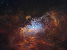 The Pillars Of Creation In The Eagle Nebula