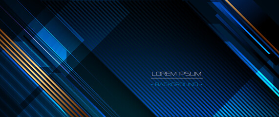 Wall Mural - vector graphic design, abstract modern technology, futuristic concept. illustration art, geometric s