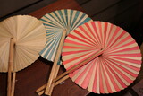 Fototapeta Dziecięca - Natural Hand Made Folding Bamboo Hand Fan