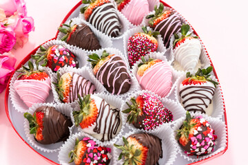 Poster - Chocolate dipped strawberries