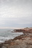 Fototapeta Morze - Cliffs and sea in Spain