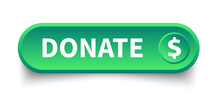 Donate Button. Donate Now Sign. Key. Push Button.
