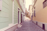 Fototapeta Uliczki - narrow street in Budapest