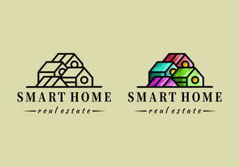 Poster - Logo Smart Home Vector Illustration Template Good for Any Industry