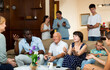 © JackF - Portrait of grand friendly family and guests at home. High quality photo