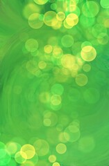 green bokeh abstract background