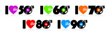 I Love Fifties, Sixties, Seventies Eighties And Nineties	