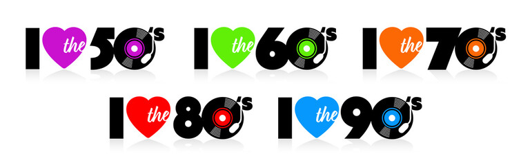 I love fifties, sixties, seventies eighties and nineties	