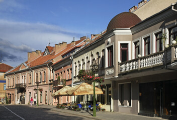 Wall Mural - Vilniaus street in Kaunas. Lithuania